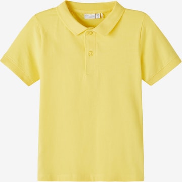T-Shirt NAME IT en jaune : devant