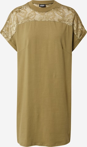 Urban Classics Dress in Green: front