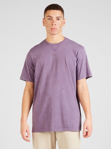 ADIDAS SPORTSWEAR - Camisa funcionais 'ALL SZN' em roxo: frente