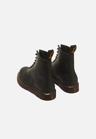 Dr. Martens Gležnarji z vezalkami | zelena barva