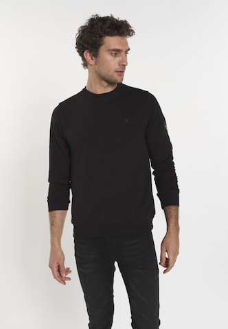 DENIM CULTURE - Sweatshirt 'Bret' em preto
