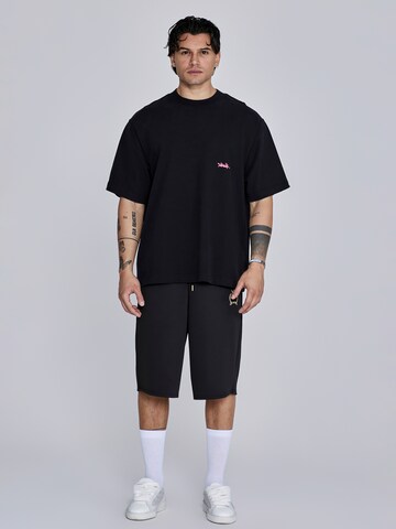 SikSilk T-Shirt in Schwarz