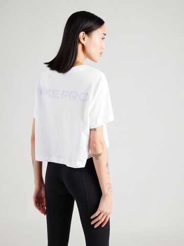 T-shirt fonctionnel 'PRO' NIKE en blanc