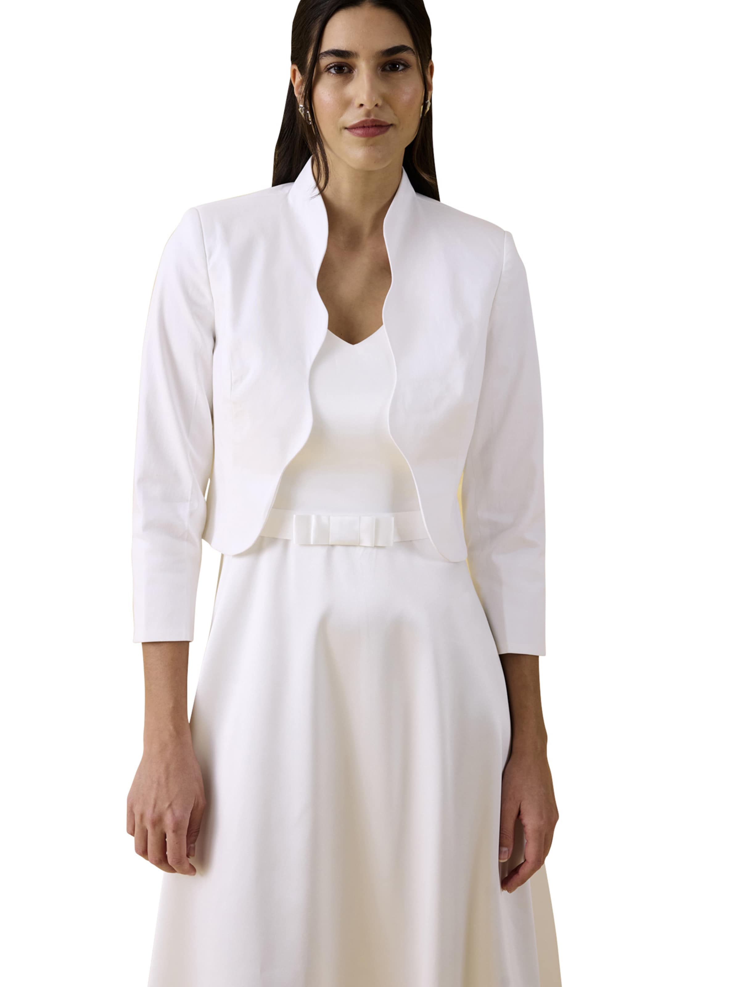 bonprix Bolero in Wit: voorkant