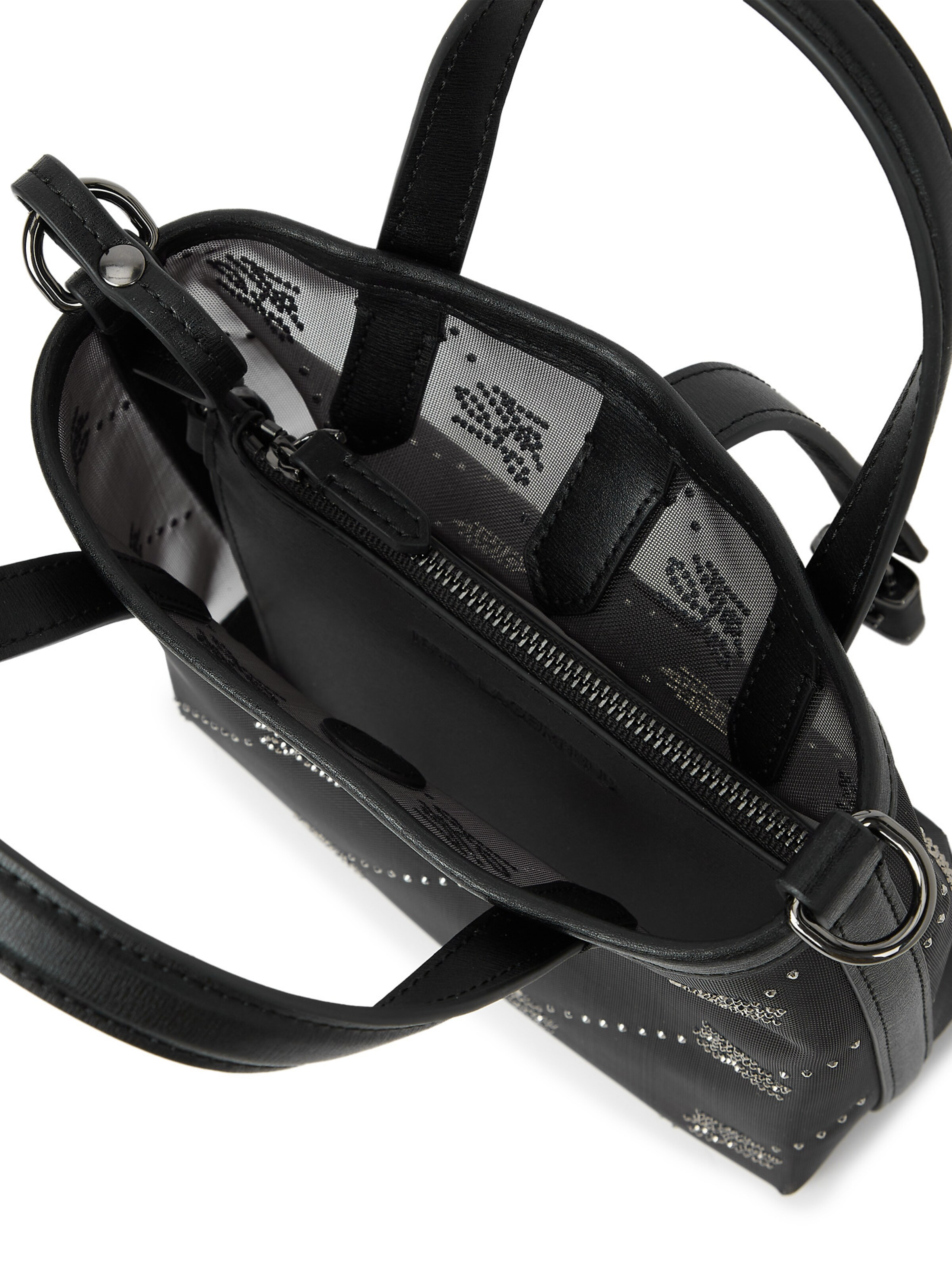 Borsa a mano 'Autograph' di Karl Lagerfeld in nero