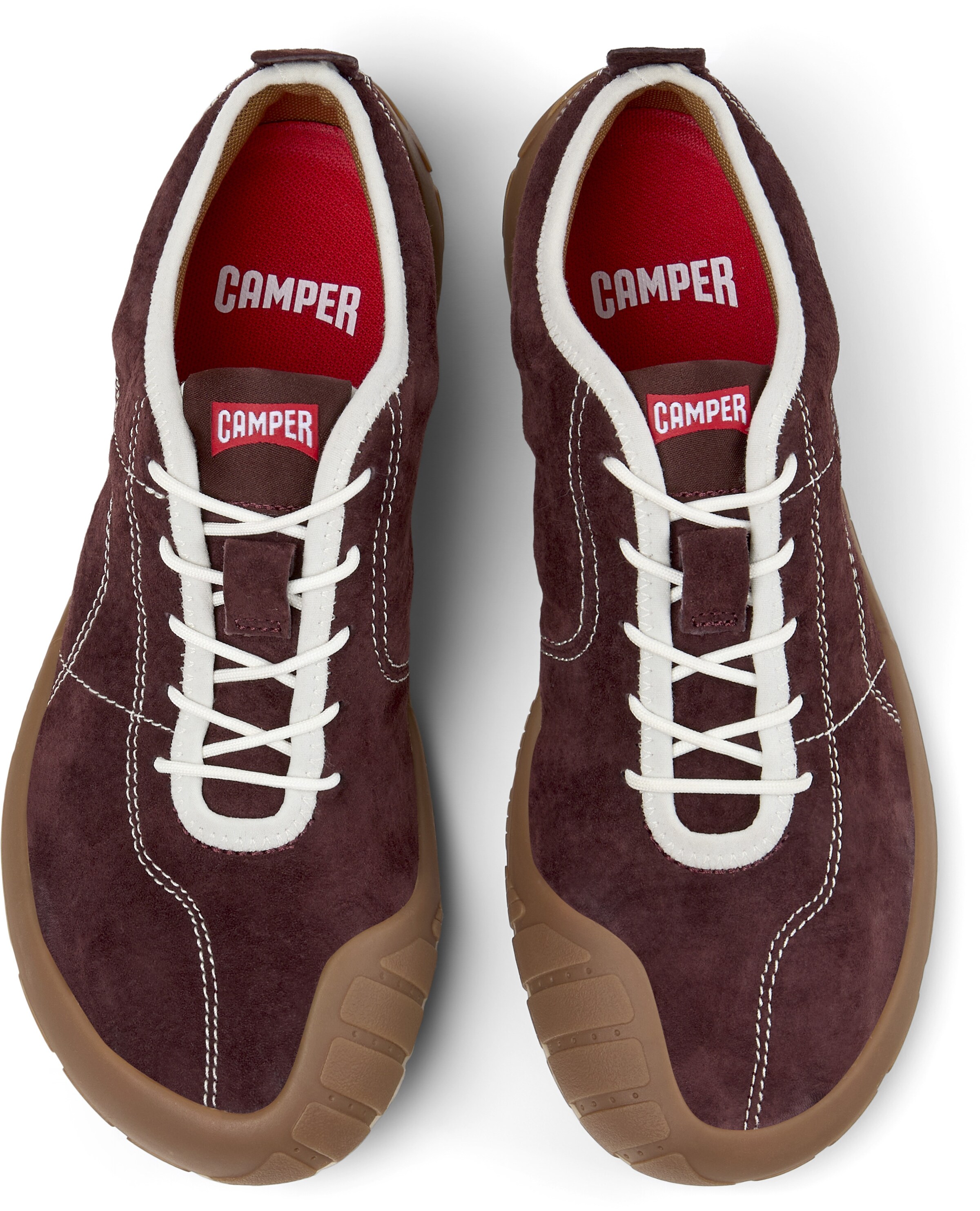 CAMPER - Zapatillas deportivas bajas 'Peu Path' en rojo