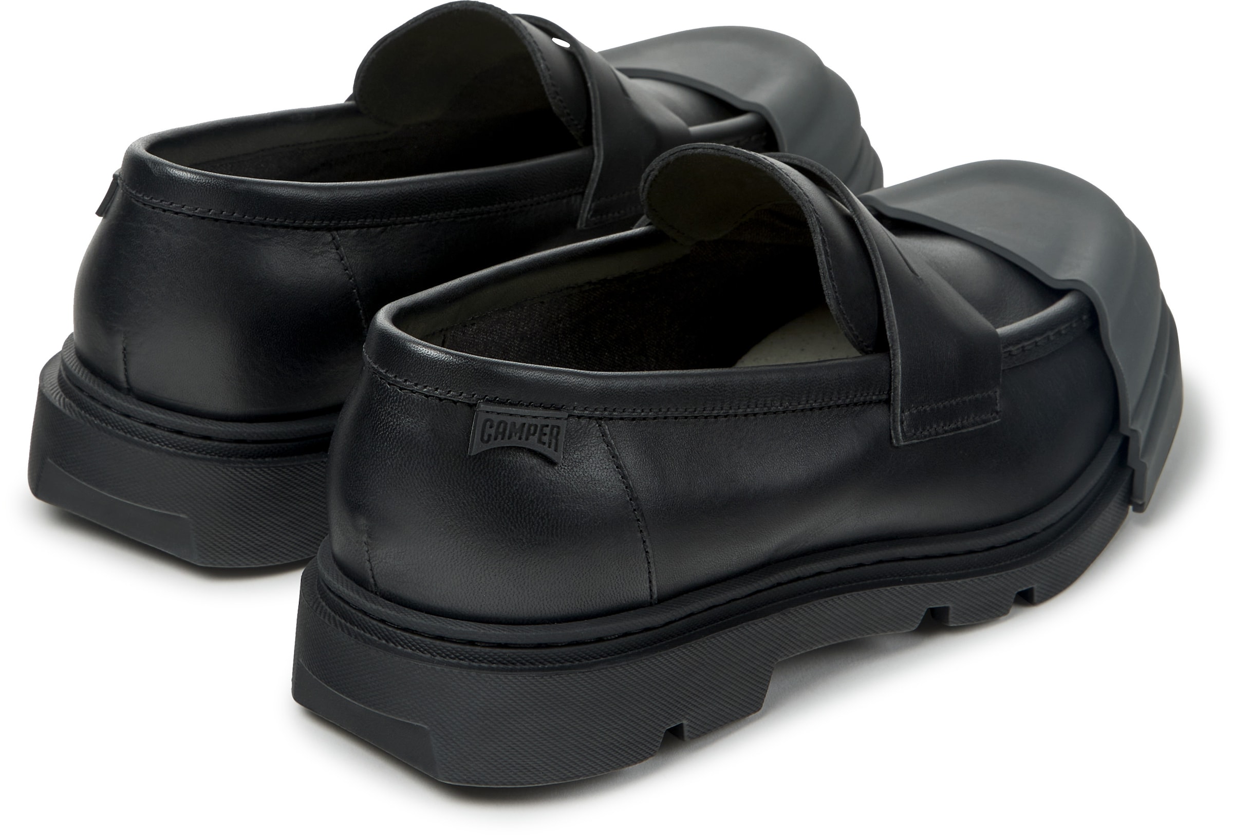 Chaussure à lacets ' Junction ' CAMPER en noir