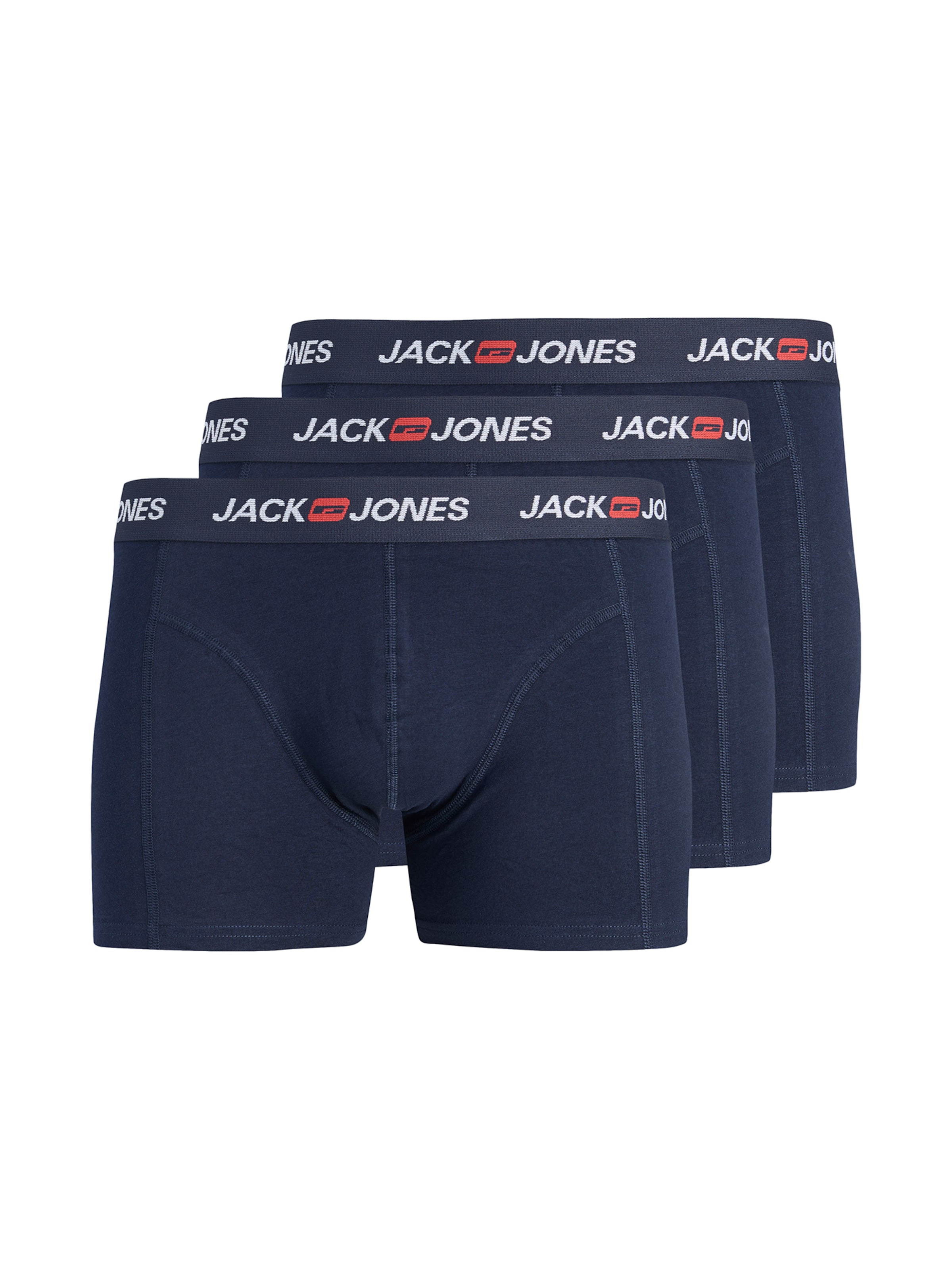 Jack & Jones Plus - Calzoncillo boxer 'JACCORP' en azul: frente