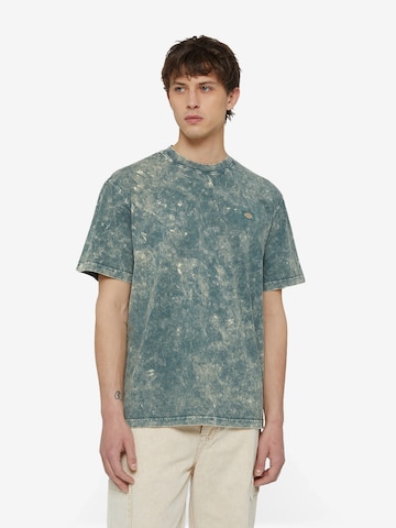 DICKIES - Camisa 'NEWINGTON' em verde: frente