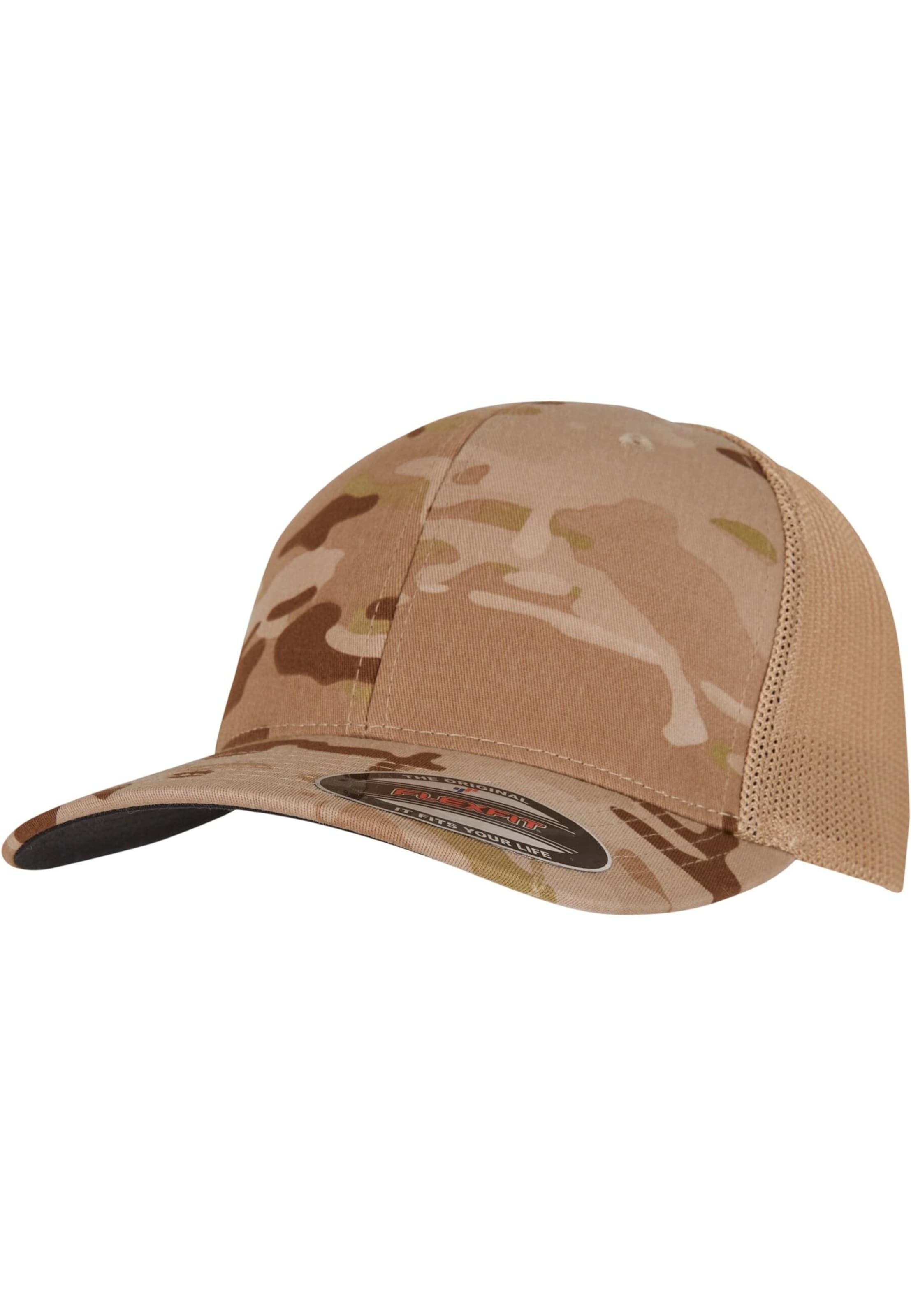 Flexfit Cap in Beige: Vorderseite