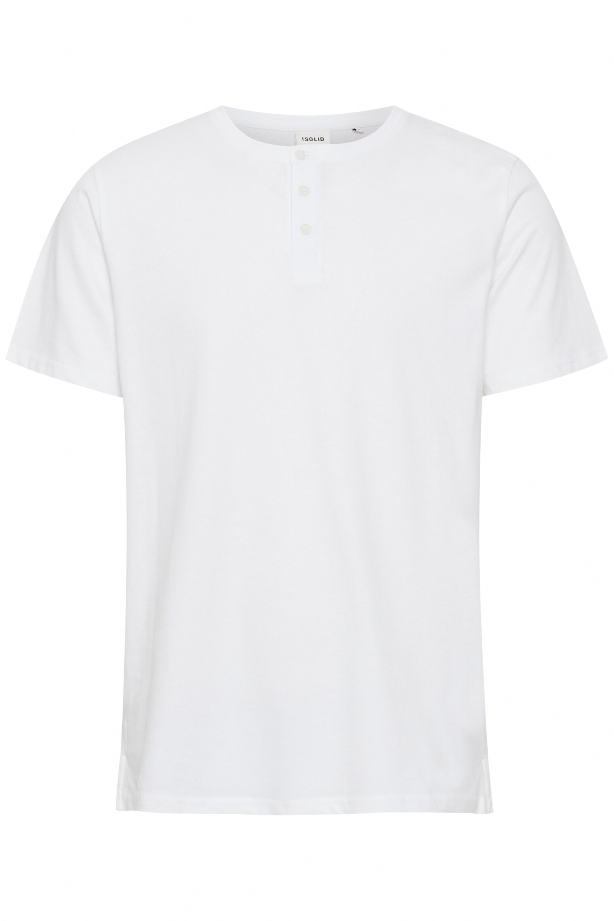 T-Shirt !Solid en blanc : devant