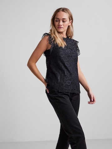 Camicia da donna 'Olline' di PIECES in nero