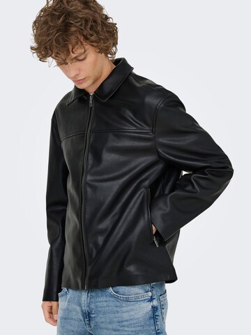 Veste mi-saison 'ONSJack' Only & Sons en noir