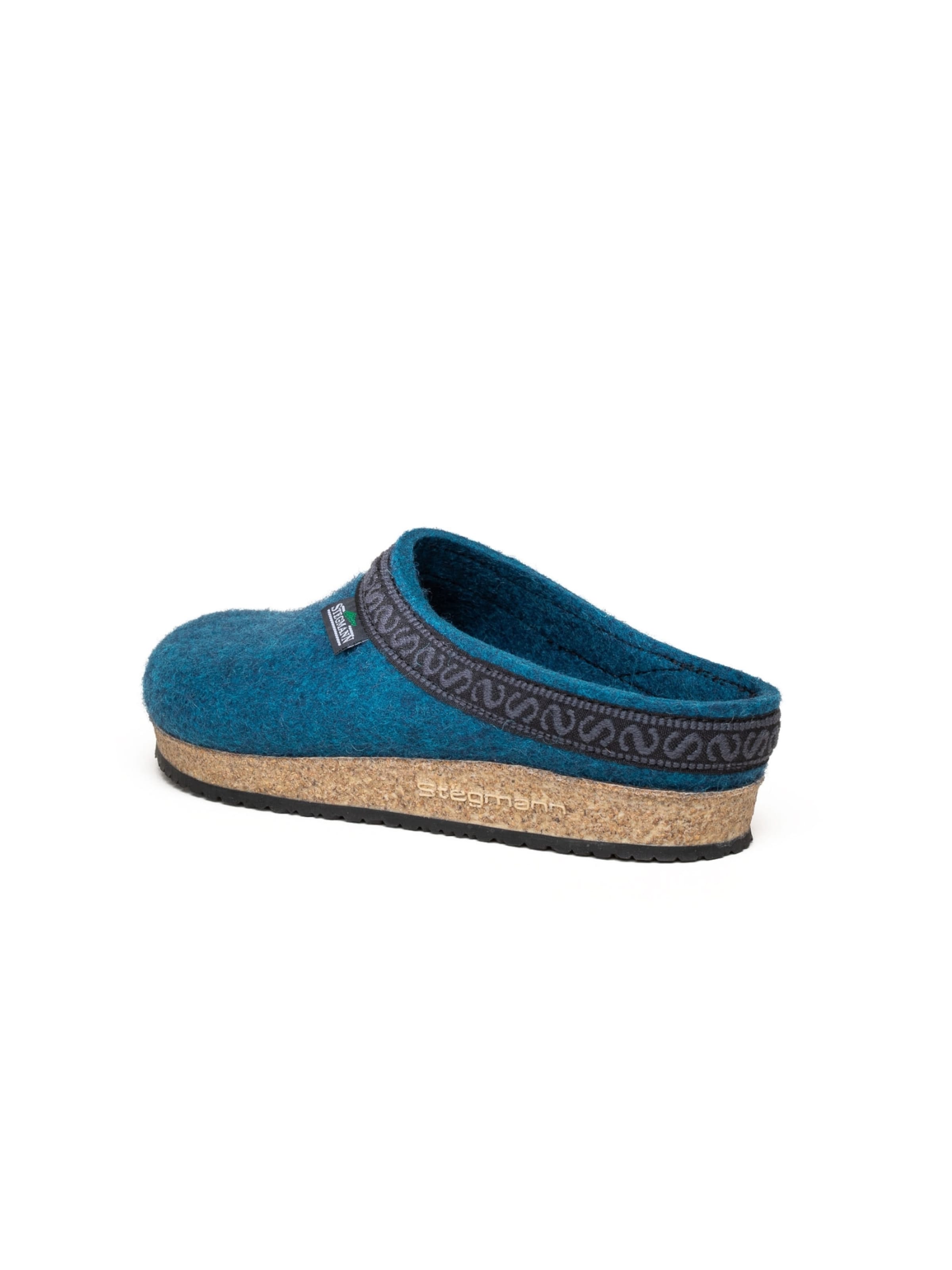 Stegmann Clogs 'Filzclogs Stegmann 108' in Blue