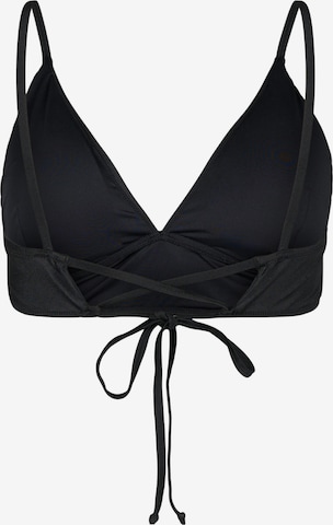 Swim by Zizzi Triangle Bikini top 'SENYA' in Black
