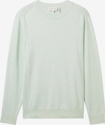 TOM TAILOR Sweater in Green: front