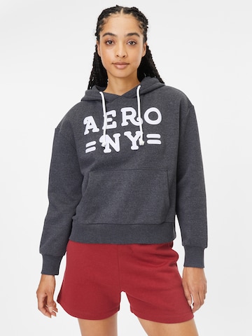 Sweat-shirt AÉROPOSTALE en gris : devant