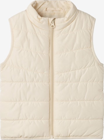 Gilet NAME IT en beige : devant