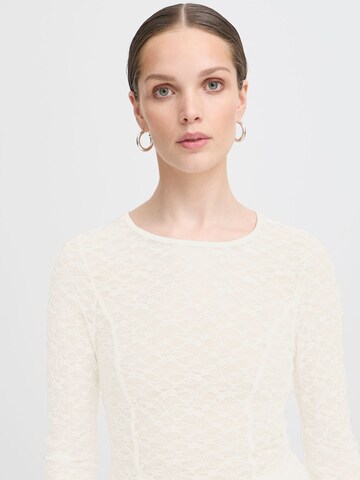 ICHI Sweatshirt ' IXLACEY ' in Wit