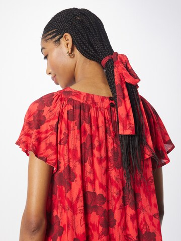 King Louie Summer Dress 'Marlow' in Red