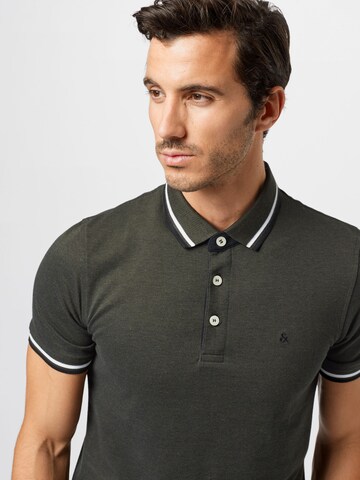 JACK & JONES Poloshirt 'JJEPaulos' in Grau