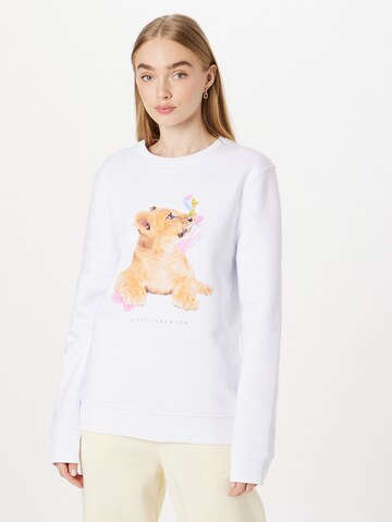 EINSTEIN & NEWTON Sweatshirt 'Klara Geist' in White: front