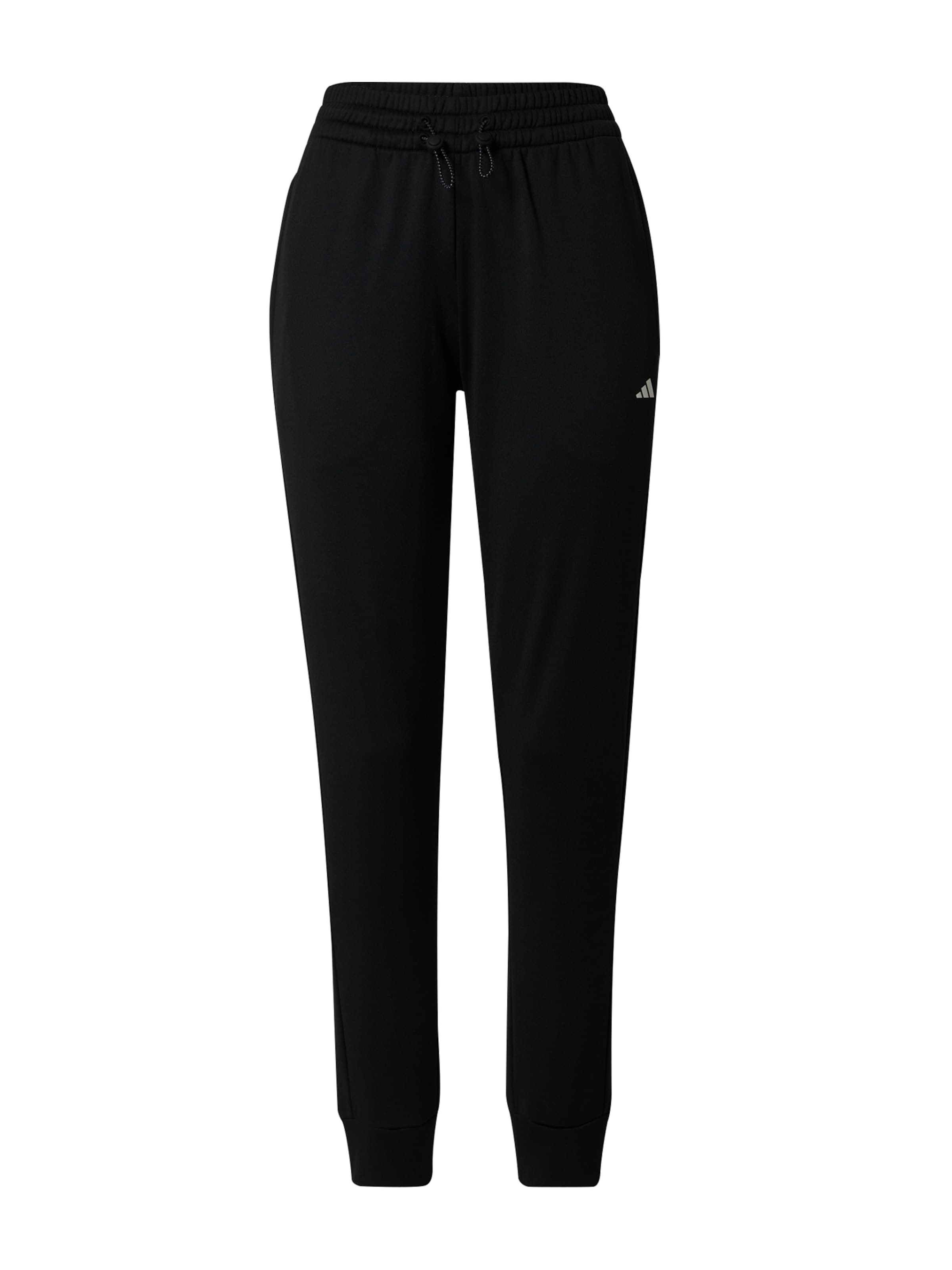 ADIDAS PERFORMANCE Tapered Sportsbukser 'Aeroready Game And Go' i sort: forside