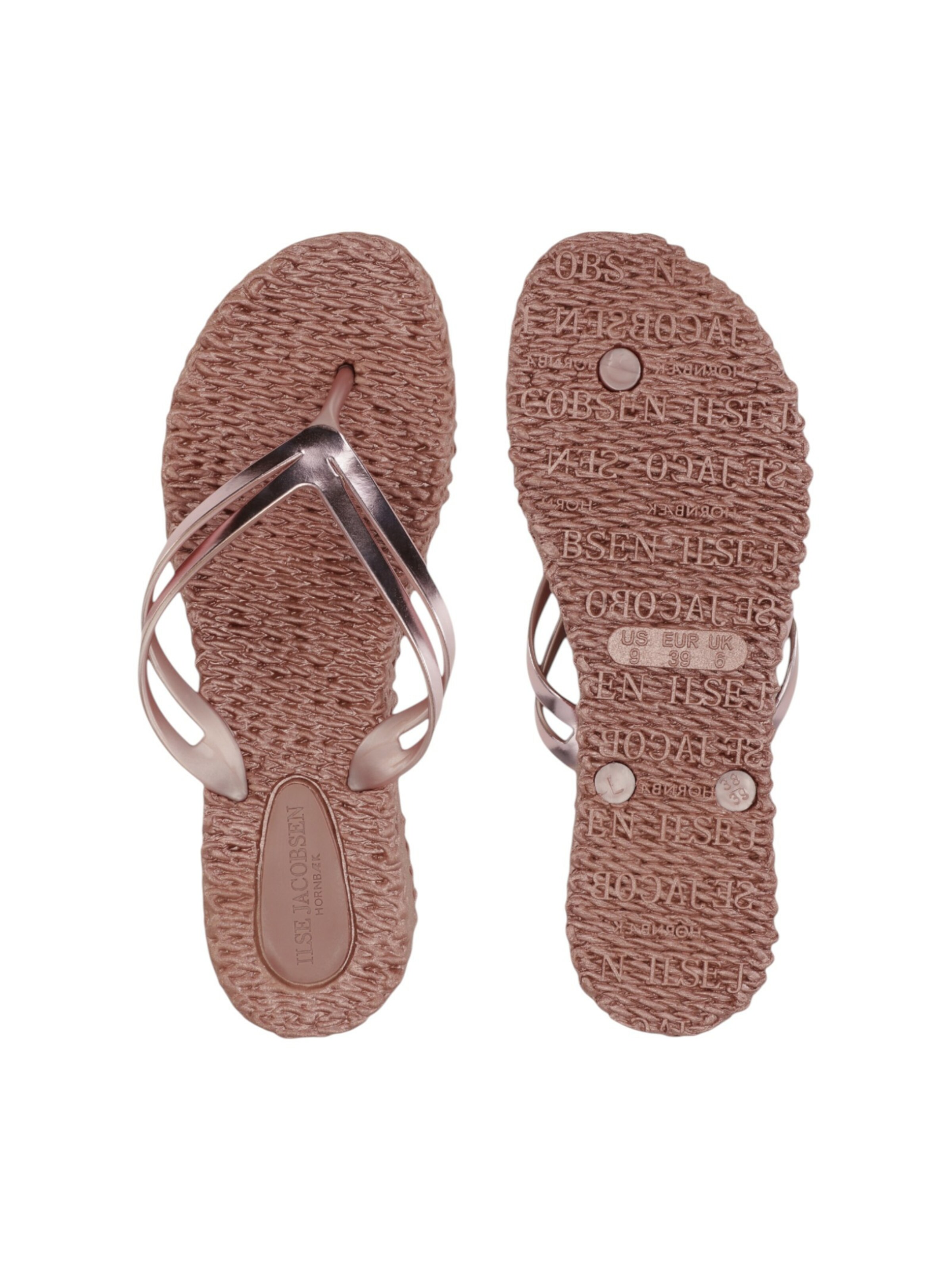 ILSE JACOBSEN T-Bar Sandals 'CHEERFUL06' in Pink