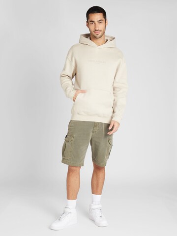 Only & Sons - Sweatshirt 'LES LIFE' em bege