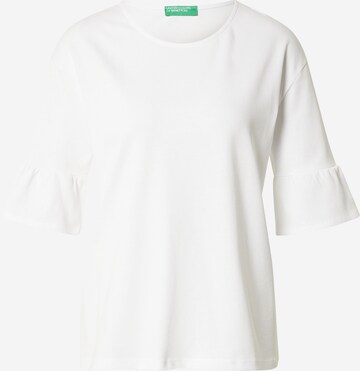 UNITED COLORS OF BENETTON Shirt in White