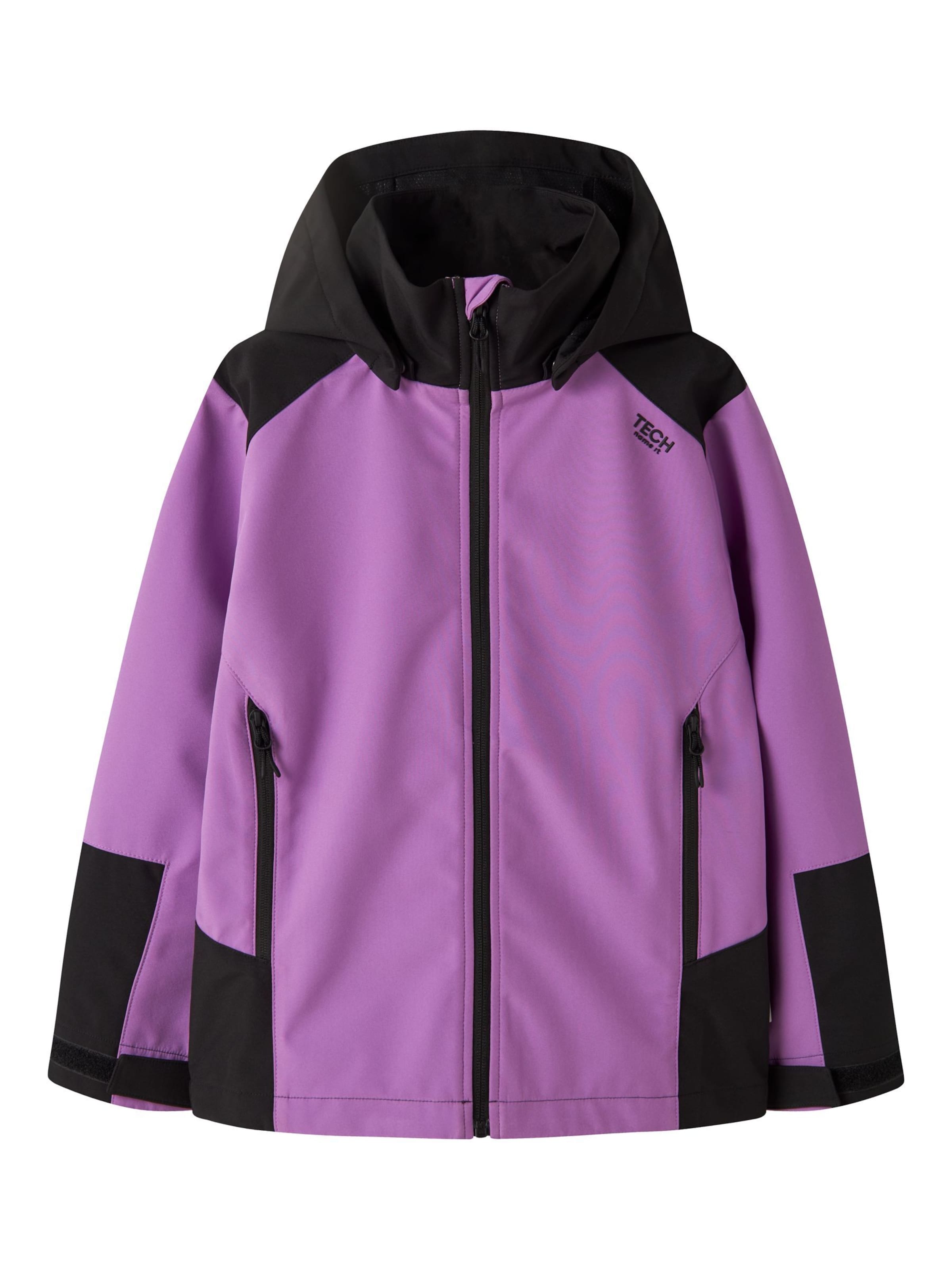 Veste mi-saison 'Alfalight 08' NAME IT en violet : devant