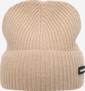 Bonnet Calvin Klein en beige