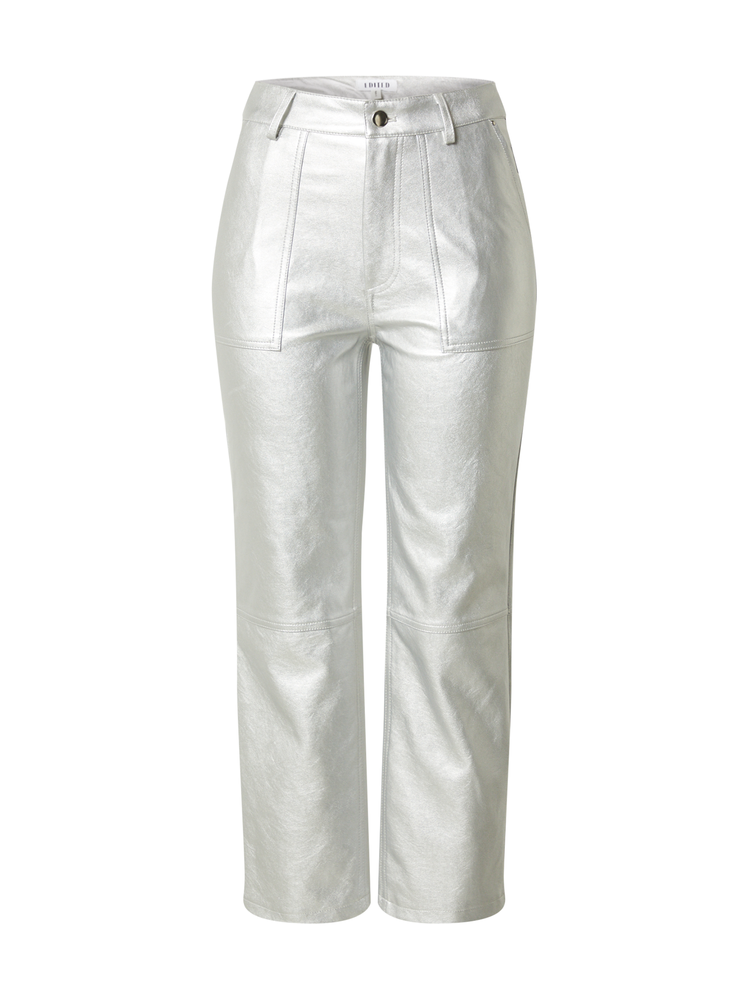 Kobiety 8lNwW EDITED Spodnie Eriko w kolorze Srebrnym 