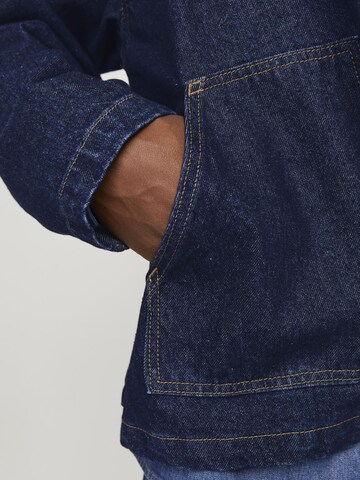 JACK & JONES Regular fit Button Up Shirt in Blue