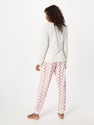 Dorothy Perkins Pyjama 'J'adore' in Weiß