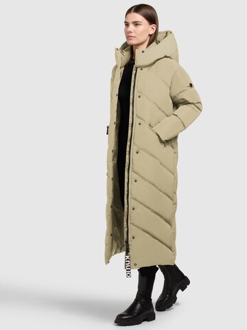 khujo Winter Coat 'Aridana' in Green
