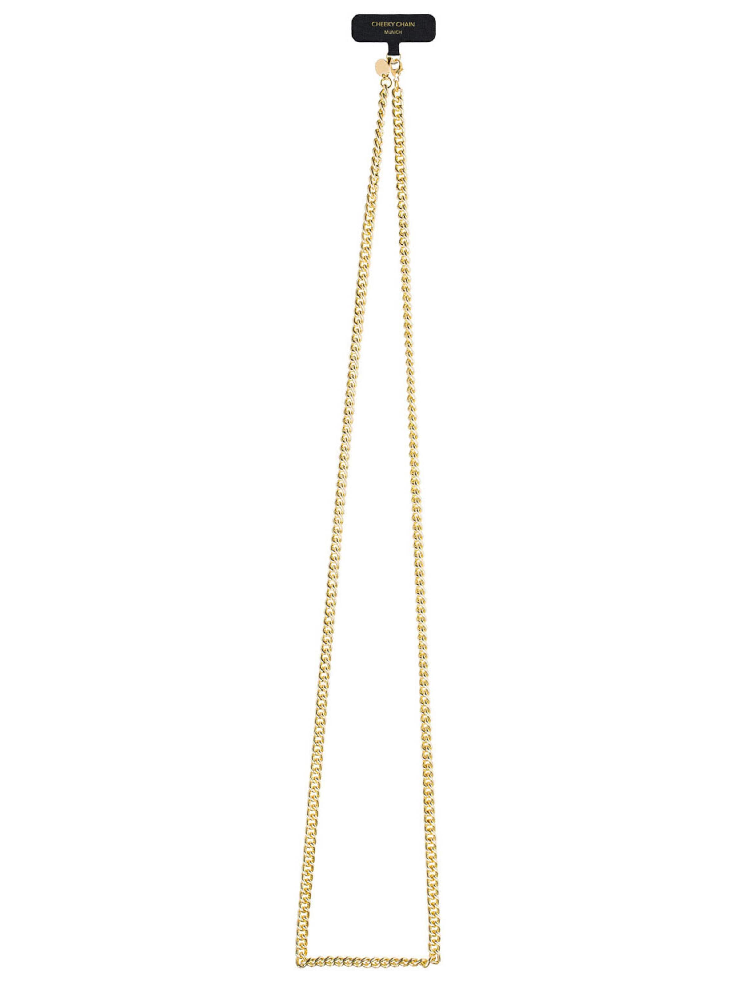 Cheeky Chain Munich Handykette 'Ava' in Gold: Vorderseite