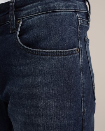 WE Fashion Slimfit Jeans i blå