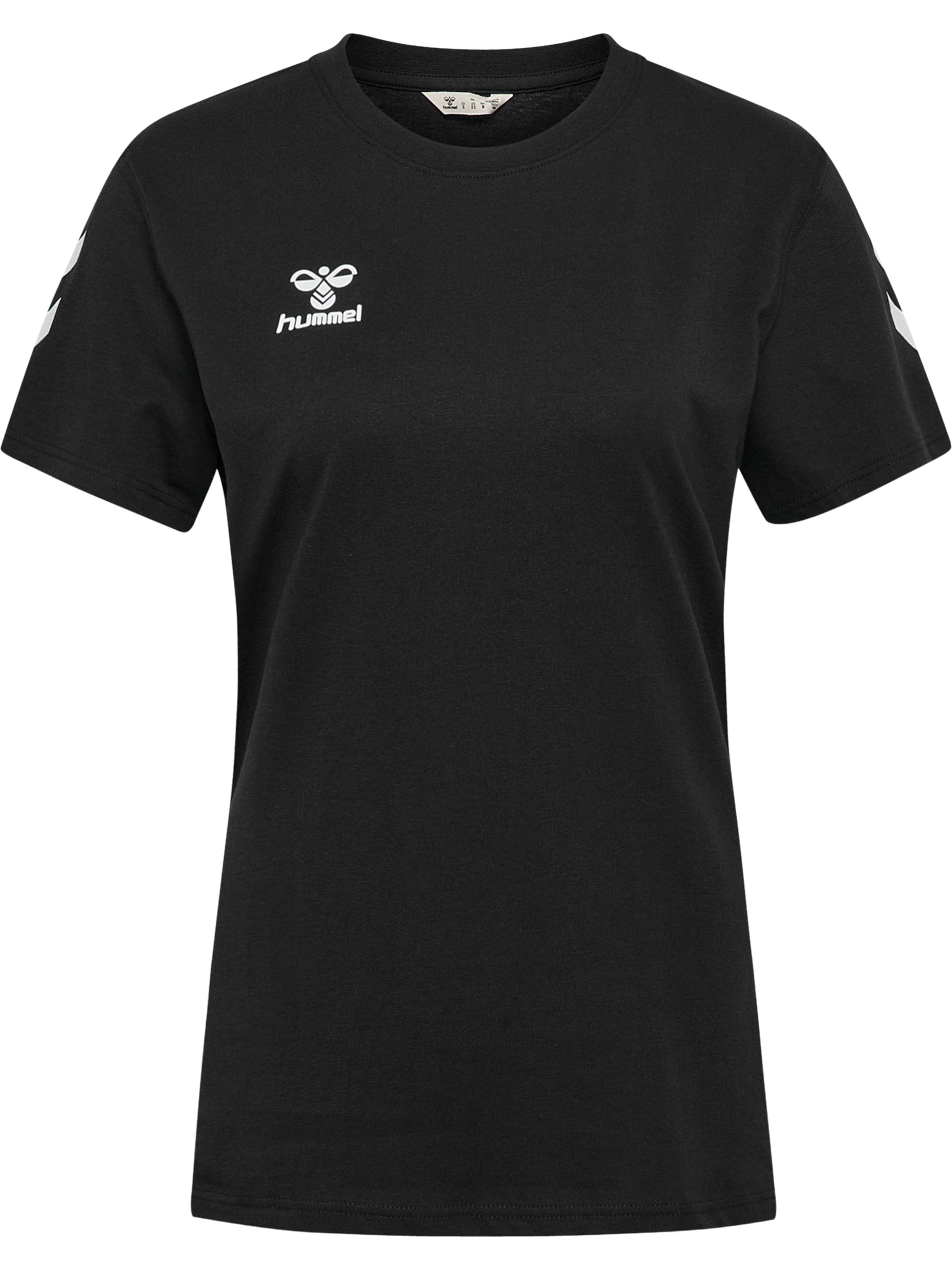Hummel Shirt in Black: front