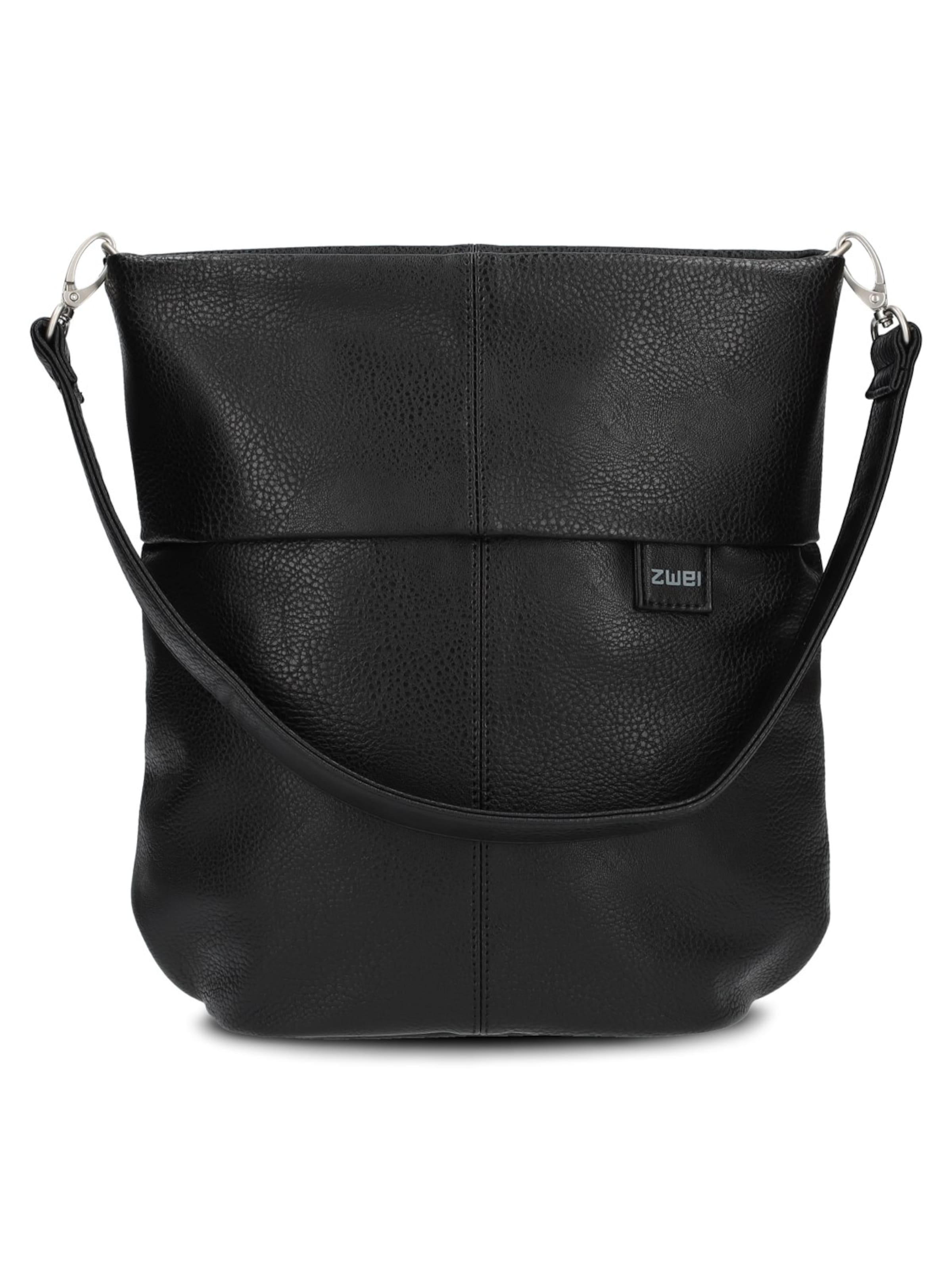 ZWEI Handtasche 'MADEMOISELLE.M M90'‌‌‌‌ in Schwarz: Vorderseite