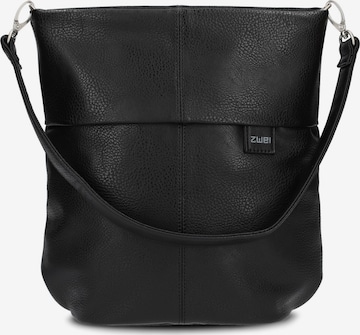 ZWEI Handbag 'MADEMOISELLE.M M90' in Black: front