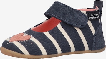 Living Kitzbühel Slippers in Blue: front