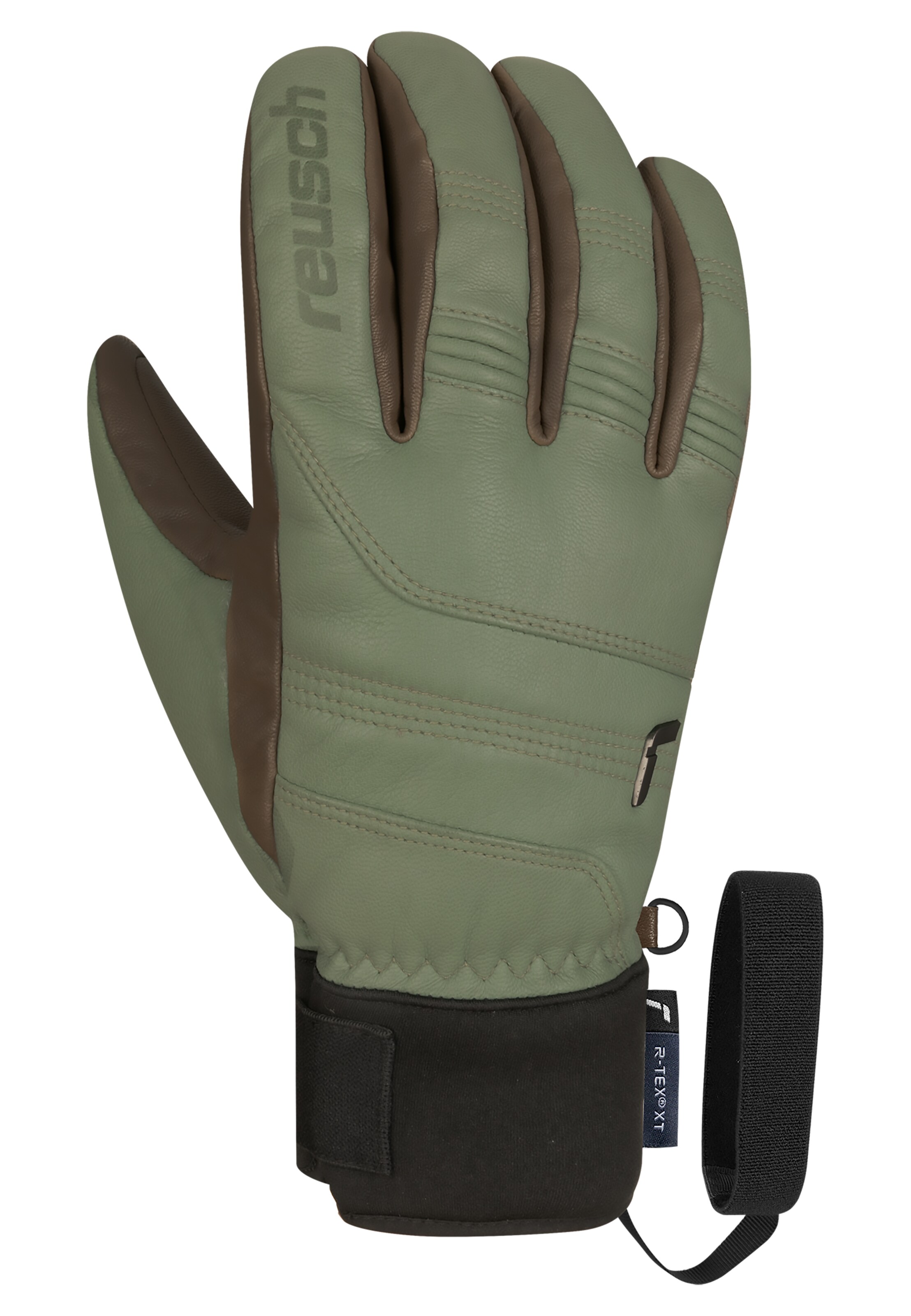 REUSCH Vingerhandschoenen 'Highland R-TEX® XT' in Groen