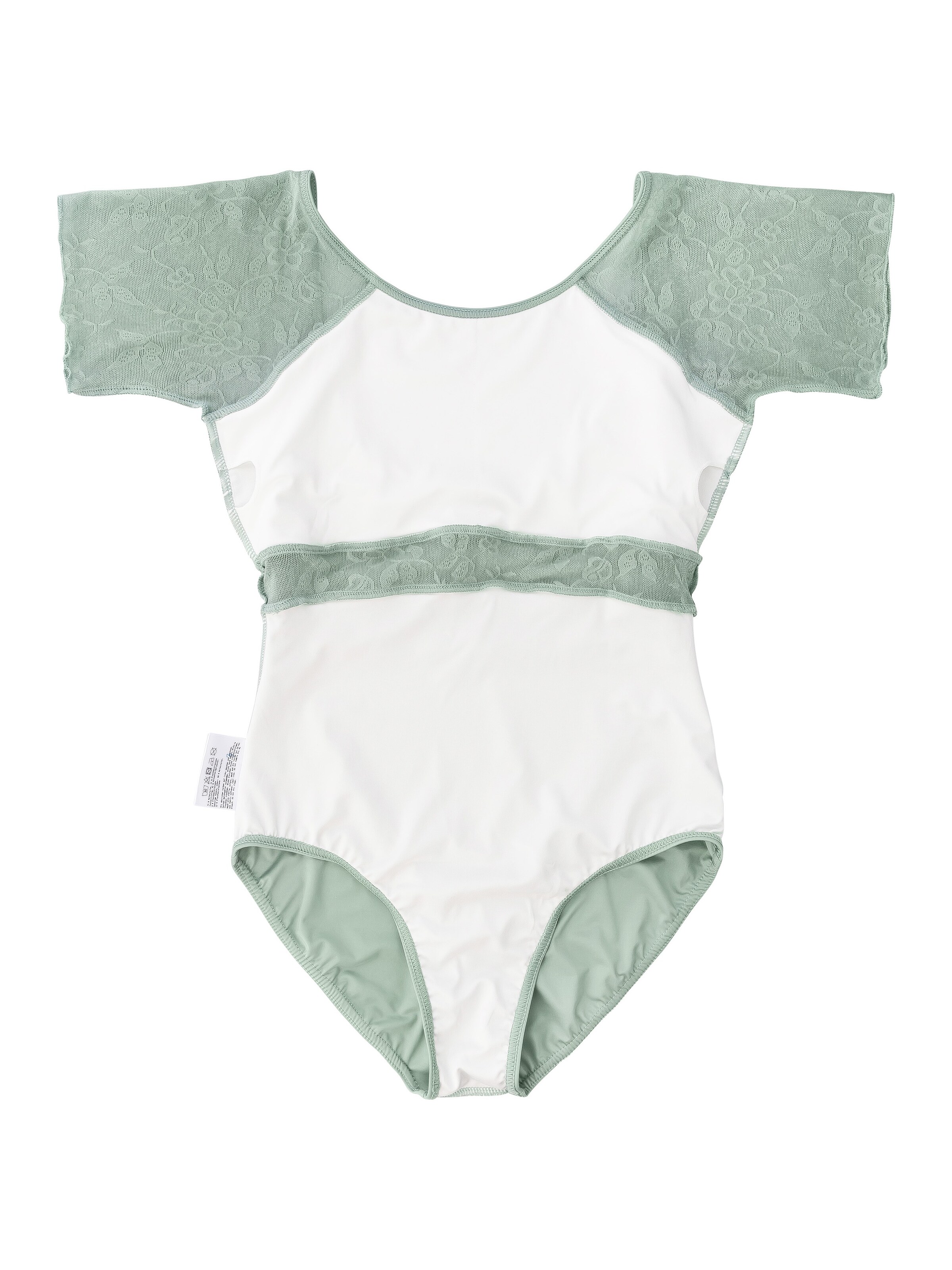 Tanzmuster Athletic Bodysuit 'Malin' in Green