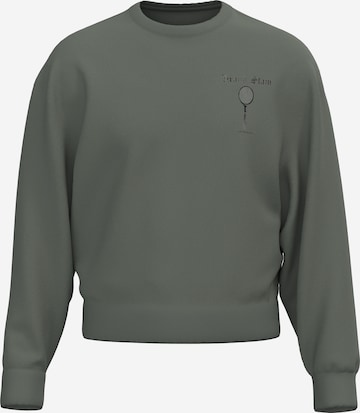 BJÖRN BORG Športová mikina 'Boyfriend' - Zelená: predná strana