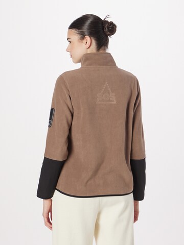 SOS Sweater 'Laax' in Brown
