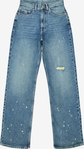 Dr. Denim Jeans 'Echo High Straight - Jeans' in Blau: Vorderseite