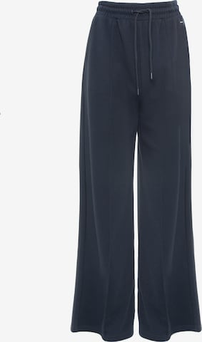 BIG STAR Wide leg Broek 'ABIERTO ' in Blauw: voorkant