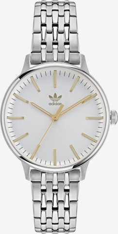 ADIDAS ORIGINALS Analog Watch 'Code One' in Silver: front