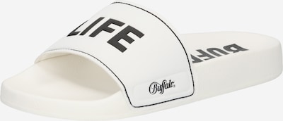 Saboți 'RILEY' BUFFALO pe negru / alb, Vizualizare produs